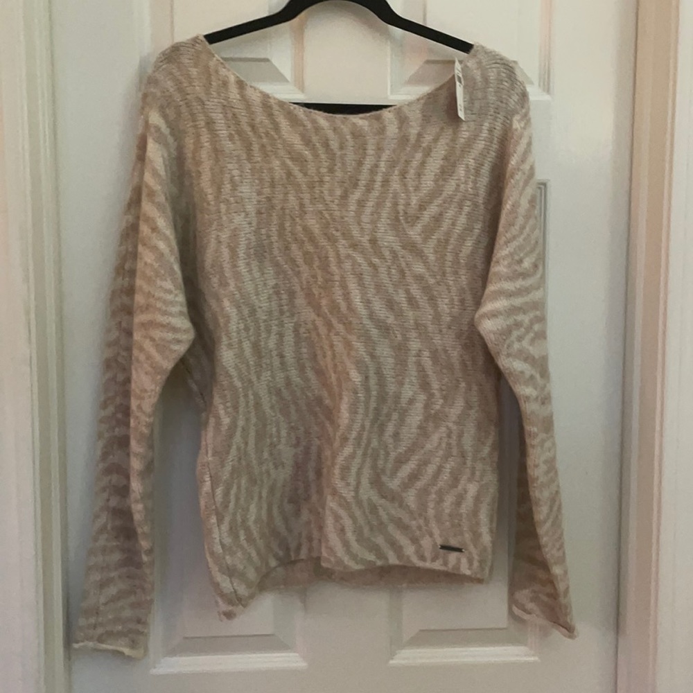Abercrombie & Fitch zebra sweater